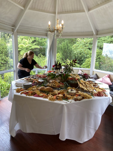 Always putting the final touch on your grazing table for the wow!!!